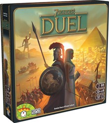 Asmodee jeu de société 7 Wonders Duel jeu de stratégie pour 2 joueurs
