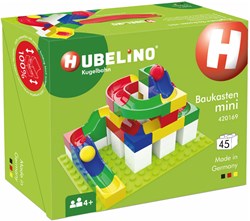 Hubelino knikkerbaan bouwset mini 45-delig - creatief speelgoed