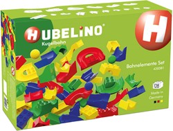 Hubolino knikkerbaan Baan Elementen 128-delig