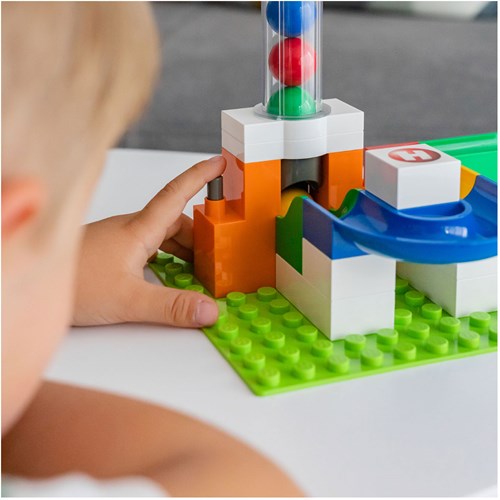 Hubelino knikkerbaan lift uitbreidingsset - 24-delig knikkerbaan speelgoed-3