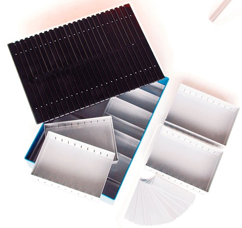 fischertechnik Boîte de rangement - Grande boîte avec compartiments pour pièces de construction-2
