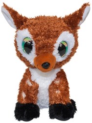 Lumo Stars knuffel hert pluche 24cm - schattige hertenknuffel