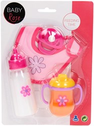 Baby Rose Poppenspeelset Etenstijd