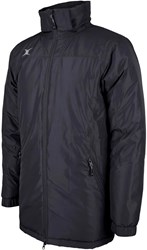Gilbert rugbyjas Pro All Weather zwart medium waterdicht sportjack