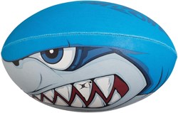 Gilbert ballon de rugby Randoms Bite Force - taille 4 - multicolore