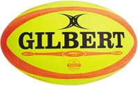 Gilbert ballon de rugby Match Omega Fluo taille 4 - ballon d'entraînement