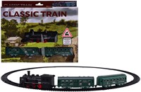 Johntoy stoomtrein speelgoedset - klassieke treinrails 13-delig