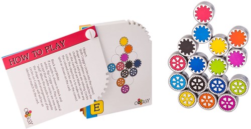 Tomy puzzel Coggy - kleurrijke hersenkraker speelgoed-2