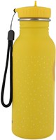 Trixie gourde 500ml - bouteille d'eau inox enfant Mr. Lion jaune étanche-3