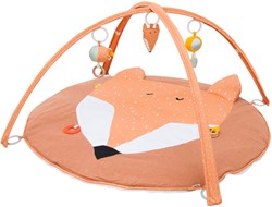 Trixie activiteiten speelmat met bogen - baby speelkleed Mr. Fox oranje