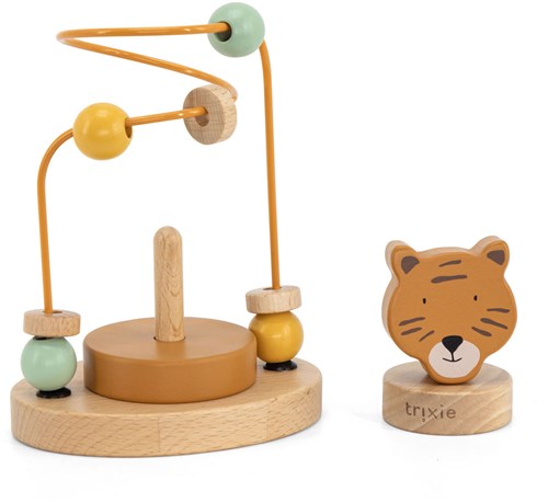 Trixie houten kralenframe motoriek speelgoed Mr. Tiger - educatief-3
