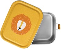 Trixie brooddoos lunchbox Mr. Lion - RVS - Geel - Kinderen - BPA-vrij-2