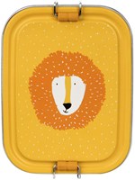 Trixie brooddoos lunchbox Mr. Lion - RVS - Geel - Kinderen - BPA-vrij-3