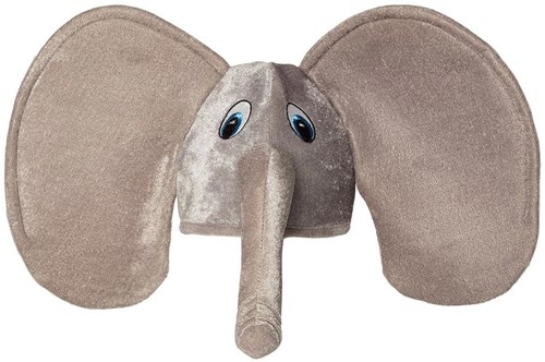 Boland - Chapeau éléphant - Accessoire déguisement animal adulte - Carnaval