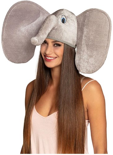 Boland - Chapeau éléphant - Accessoire déguisement animal adulte - Carnaval-2