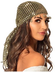 Boland bandana belly dance doré accessoire 1001 nuits femmes