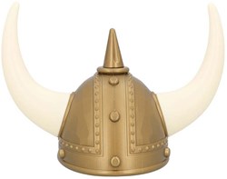 Boland casque viking doré - accessoire déguisement adulte