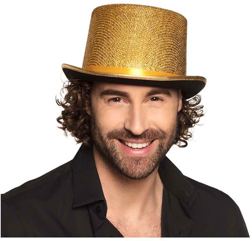 Boland chapeau paillettes or - chapeau de gala adulte - chapeau de fête-2