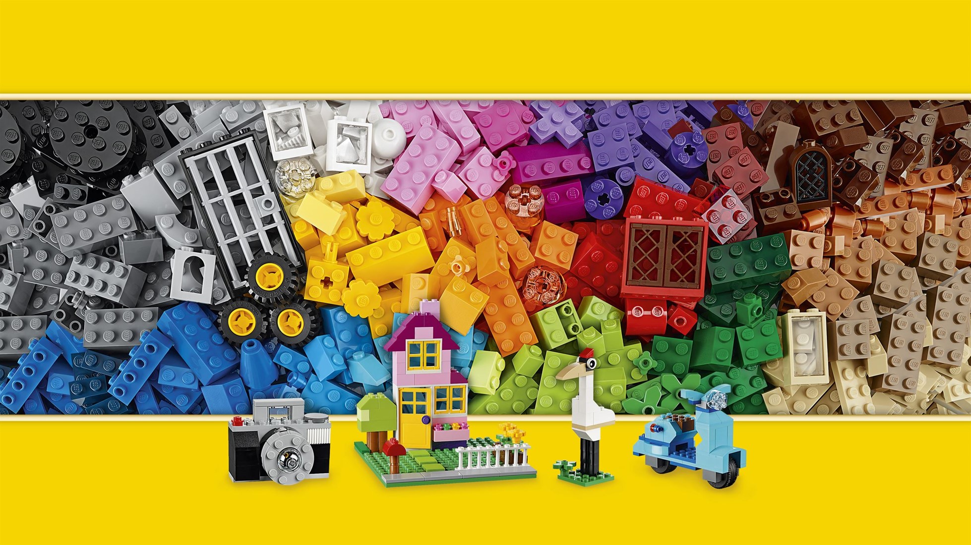 Boîte de briques créatives deluxe LEGO® 10698, Classic
