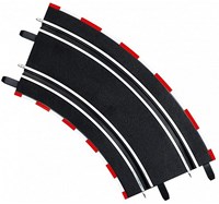 Carrera virages circuit 2-45 degrés - 4 pièces - set d'extension