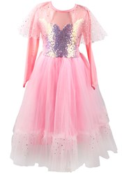 Great Pretenders prinsessenjurk roze elegant verkleedjurk 7-8 jaar