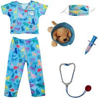 Great Pretenders dierenarts verkleedset met accessoires maat 5-6 jaar