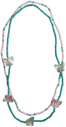 Great Pretenders ketting kindersieraad vlinder set kleurrijk speelgoed