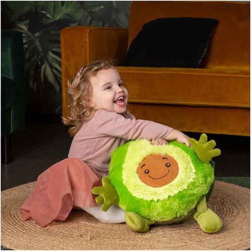 Noxxiez handwarmer avocado knuffelkussen - superzacht speelgoedkussen-2