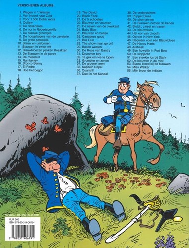 Standaard stripboek De Blauwbloezen avontuur El padre 48 pagina's-3