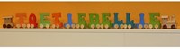 Small Foot houten lettertrein J - blauw - speelgoedtrein letter-2