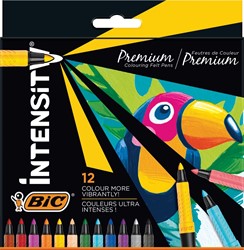BIC Intensity Viltstiften Luxe Box, 12st.