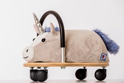 Wheelybug véhicule à pousser licorne - jouet en bois à chevaucher pour tout-petits
