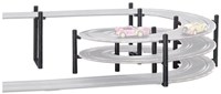 Carrera supports 3D set d'extension circuit noir - accessoire circuit