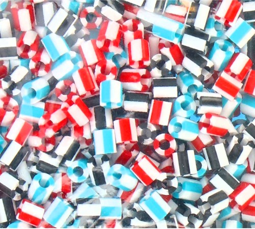 Hama strijkkralen - Gestreepte mix 1000 stuks - Creatief speelgoed-2
