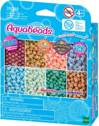 Aquabeads set créatif recharge perles multicolores 800 pièces