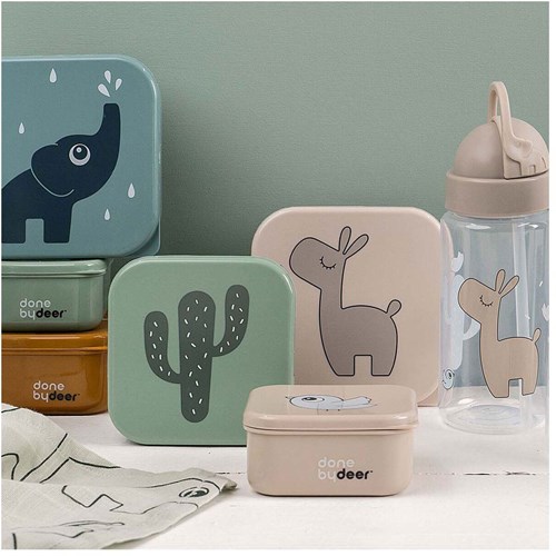 Done by Deer set de boîtes à goûter beige mix 3 pcs - boîtes à snacks enfants-3
