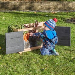 Cosy Stevig Doorzichtig Planter voor buiten en educatief tuinieren
