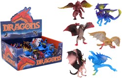 Johntoy figurines de dragons jouets display 12cm jouets fantastiques