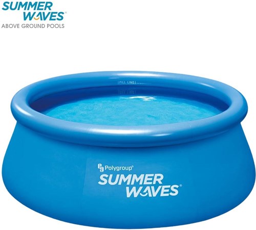 Summer Waves zwembad opblaasbaar 305 cm x 76 cm met filterpomp