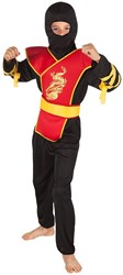 Boland - Costume enfant Ninja Maître 4-6 ans - Déguisement Ninja