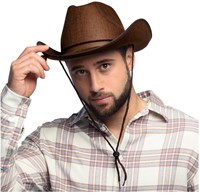 Boland chapeau de cowboy marron chapeau de déguisement pour enfants et adultes-3