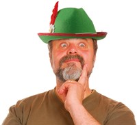 Boland chapeau tyrolien vert Oktoberfest adultes unisexe polyester