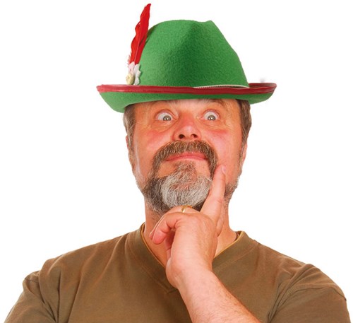 Boland chapeau tyrolien vert Oktoberfest adultes unisexe polyester