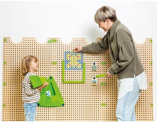 Beleduc jeu éducatif Plug it - Tic Tac Toe / Coding Set multicolore