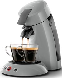 Philips cafetière Senseo HD6553/70 gris argenté - coffee boost
