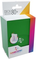 Gamegenic deckbox kaartenhouder groen - geschikt voor 80 kaarten