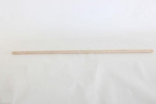 Linea manche à balai en bois 120 cm non verni - manche solide pour le nettoyage-2