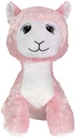 Lumo Stars peluche lama Olivia 24cm jouet doux rose blanc-3