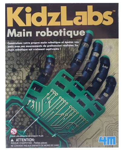 4M Kidzlabs main robot kit de construction - jouet éducatif STEM 8+