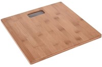 Bamboe weegschaal 30 x 30 cm-2